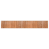 Vidaxx rechteckiger Teppich 80x500 cm Bambus natur