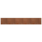 Vidaxl rectangulaire 80x500 cm brun bambou