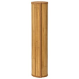 Vidaxl vloerkleed vierkant 100x100 cm bamboe naturel