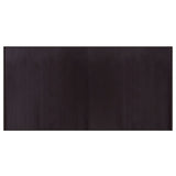 Vidaxl Rug Rectangular 100x200 cm Bamboo Dark Brown