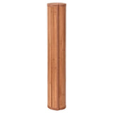 Tappeto vidaxl rettangolare 100x300 cm Bamboo marrone