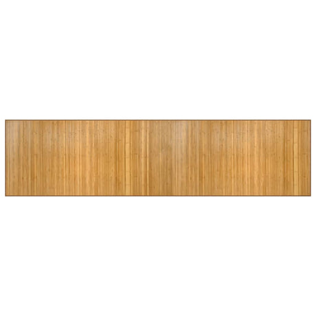 Vidaxx rechteckiger Teppich 100x400 cm Bambus natur