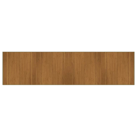 Vidaxx rechteckiger Teppich 100x400 cm Bambusbraun