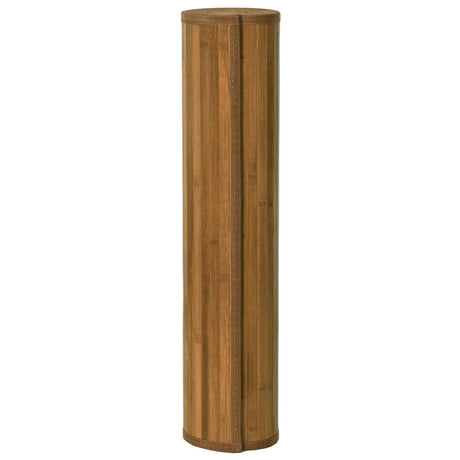 Vidaxx rechteckiger Teppich 100x400 cm Bambusbraun