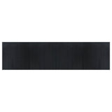 Vidaxx rechteckiger Teppich 100x400 cm Bambusgrau