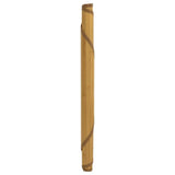 Vidaxl vloerkleed rond 80 cm bamboe naturel