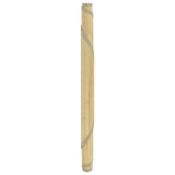 Vidaxl tappeto intorno a 80 cm Bamboo Light Natural