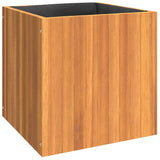 Vidaxx Pflanzgefäß 45x45x45 cm aus massivem Akazienholz