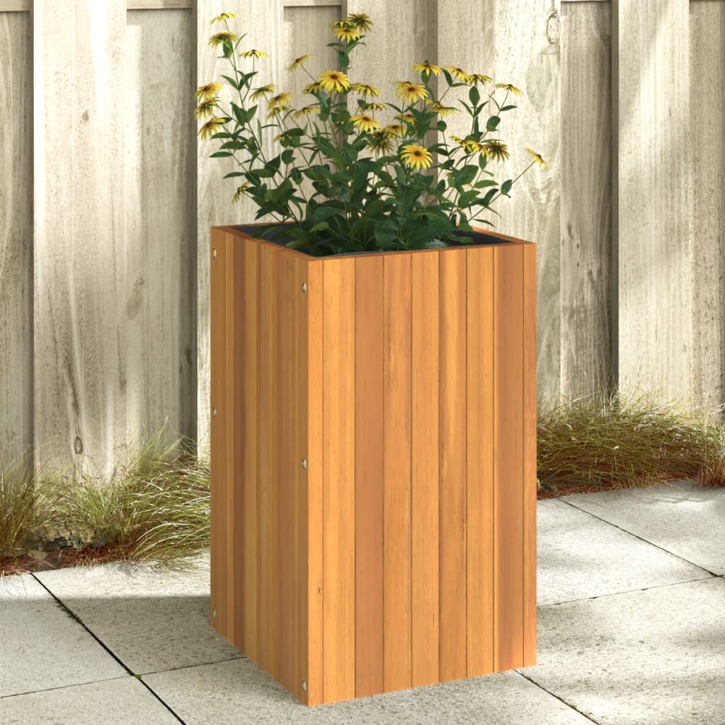 Vidaxl Planter 35x35x60 cm sólido acaciahout