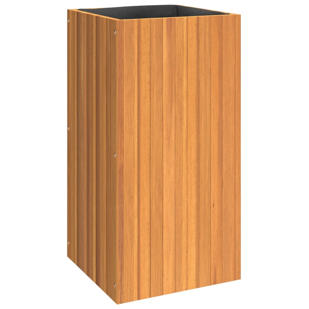 Vidaxl plantenbak 45x45x90 cm massief acaciahout