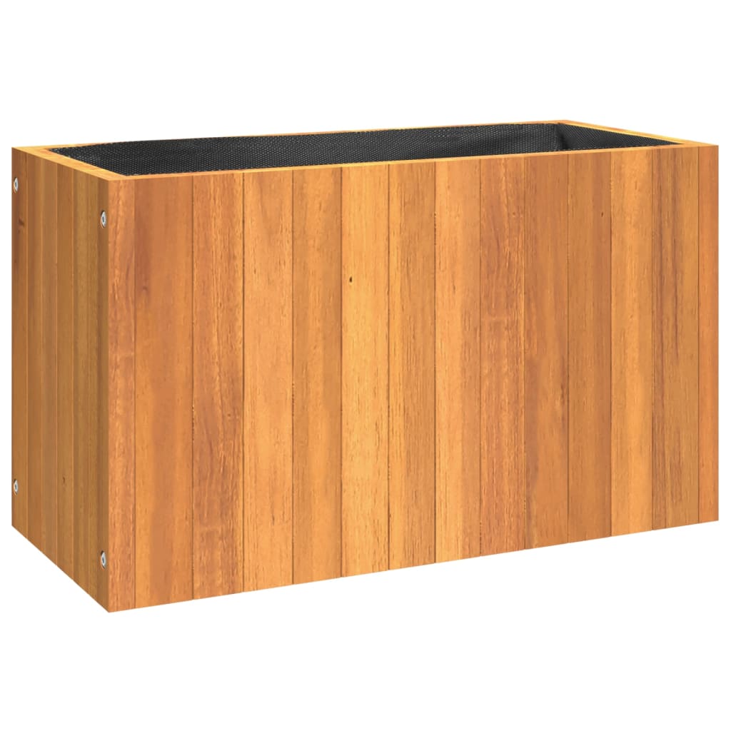 Vidaxl Planter 59x27.5x35 cm pevný acaciahout