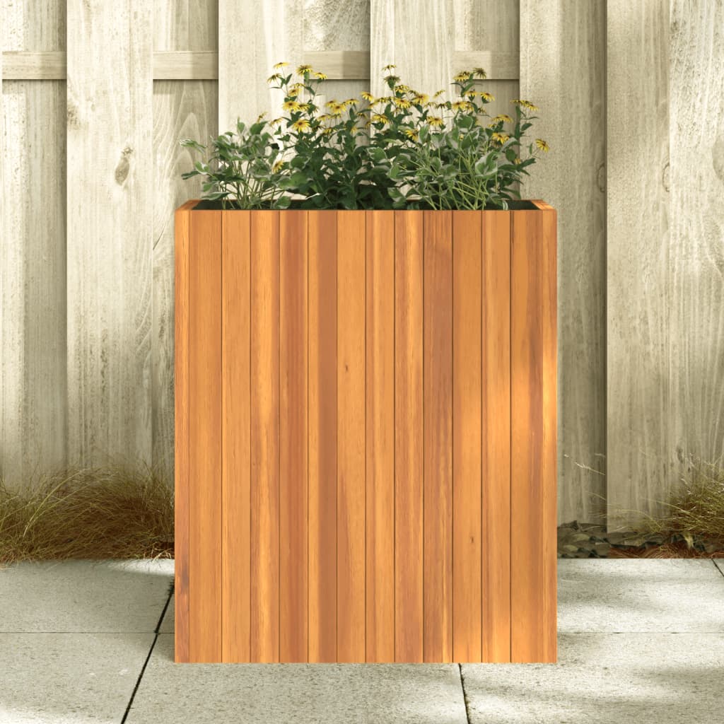 Plantador Vidaxl 59x27.5x70 cm Solid Acaciahout