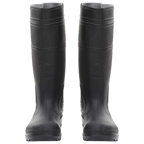VidaXL Regenstiefel Größe 38 PVC schwarz