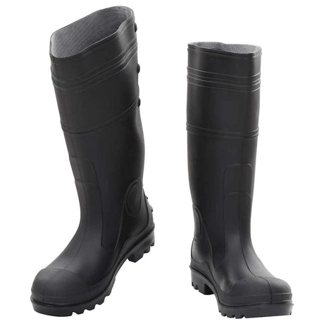 VidaXL Regenstiefel Größe 39 PVC schwarz