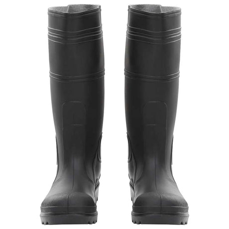 VidaXL Regenstiefel Größe 40 PVC schwarz