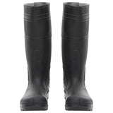 Vidaxl Regenstiefel Größe 40 PVC Schwarz