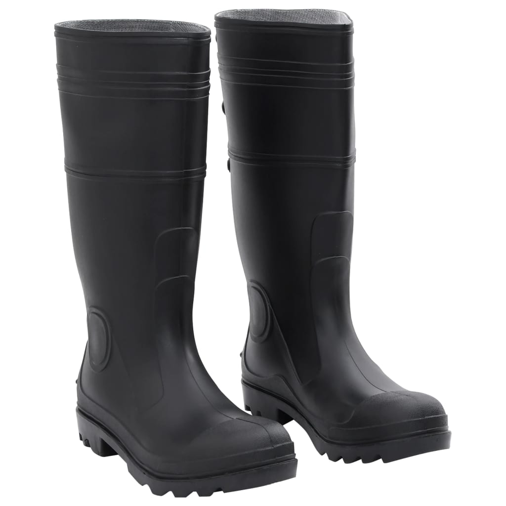 Vidaxl Rain Boots Rozmiar 41 PVC czarny