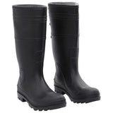 VidaXL Regenstiefel Größe 41 PVC schwarz