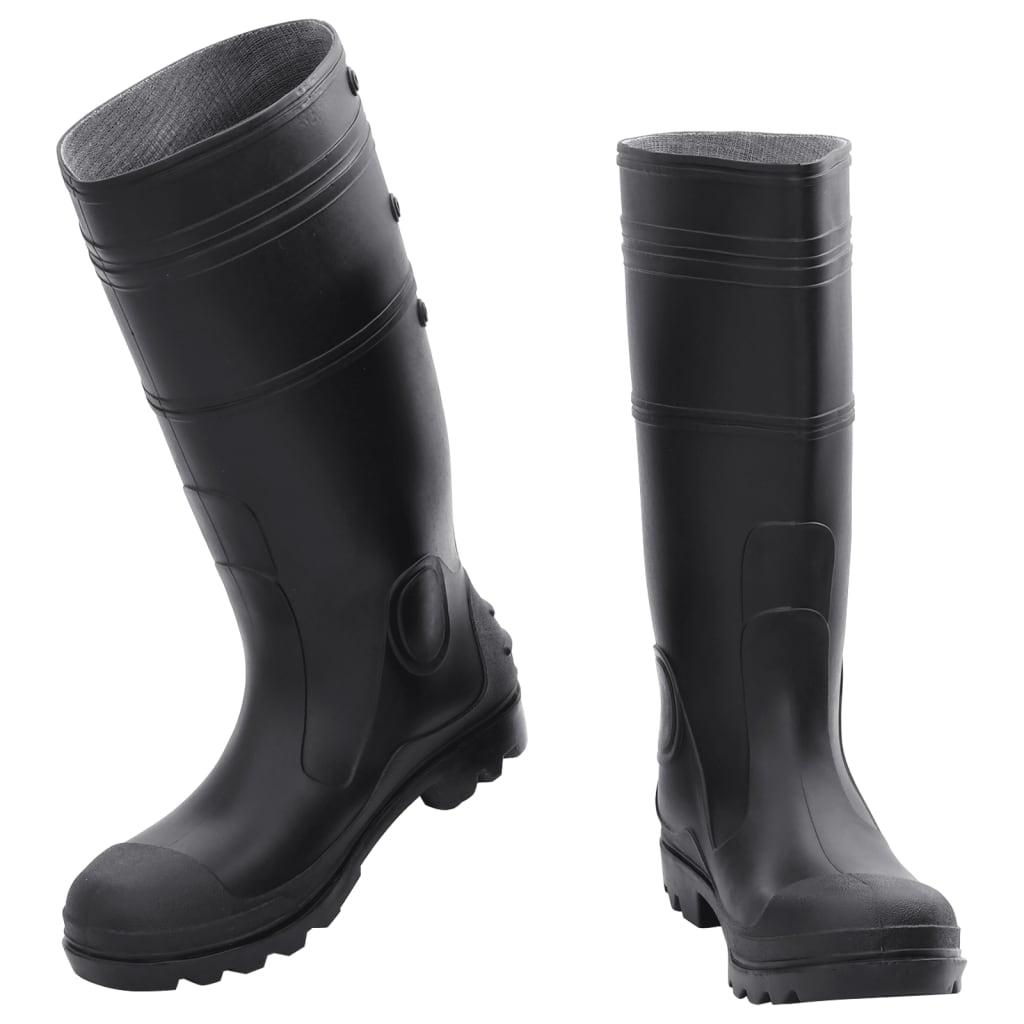 Vidaxl Rain Boots Rozmiar 41 PVC czarny