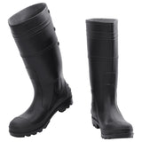 Vidaxl Regenstiefel Größe 41 PVC Schwarz