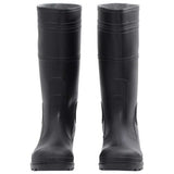 VidaXL Regenstiefel Größe 41 PVC schwarz