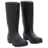 Vidaxl Rain Boots Rozmiar 42 PVC czarny