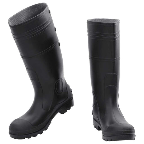 VidaXL Regenstiefel Größe 42 PVC schwarz