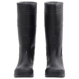 Vidaxl Rainboots Taille 43 PVC Black