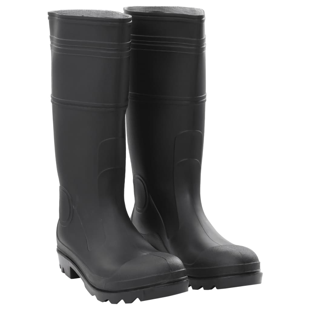 Vidaxl Rainboots Velikost 44 PVC černá