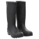 Vidaxl Rainboots Storlek 44 PVC Black