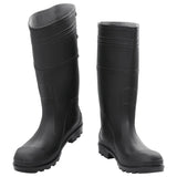 Vidaxl Rainboots Rozmiar 44 PVC czarny