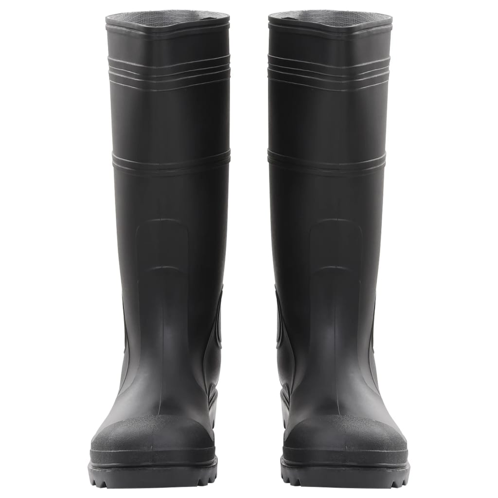 Vidaxl Rainboots Velikost 44 PVC Black