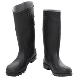 Vidaxl Rain Boots Rozmiar 46 PVC Black