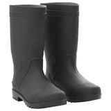 Vidaxl Rain boots size 38 PVC Black