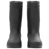 VidaXL Regenstiefel Größe 39 PVC schwarz