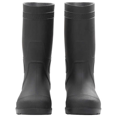 VidaXL Regenstiefel Größe 39 PVC schwarz