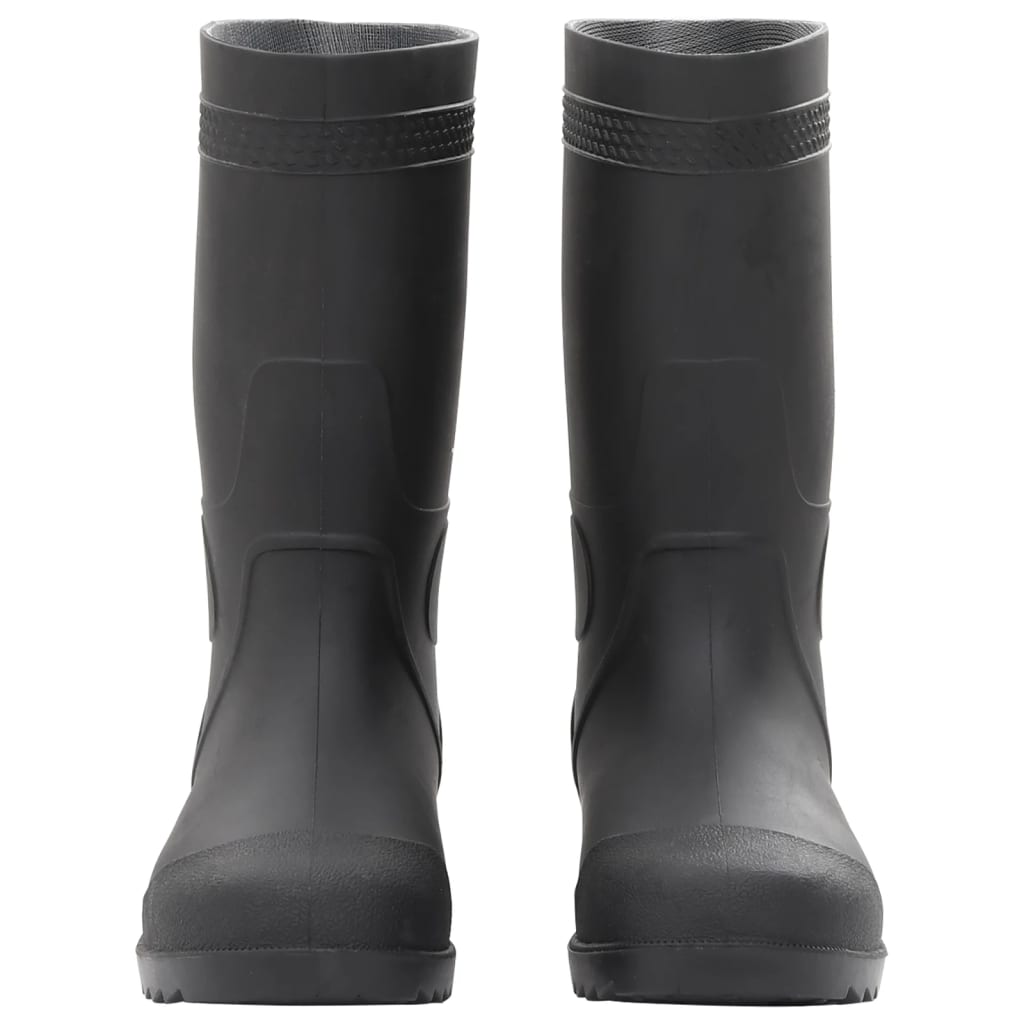 Vidaxl Rain Boots Velikost 39 PVC černá