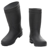 VidaXL Regenstiefel Größe 40 PVC schwarz