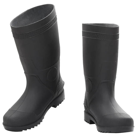 VidaXL Regenstiefel Größe 40 PVC schwarz