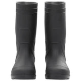 VidaXL Regenstiefel Größe 40 PVC schwarz