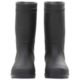 VidaXL Regenstiefel Größe 40 PVC schwarz
