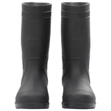 Vidaxl Rain Boots Størrelse 40 PVC Sort