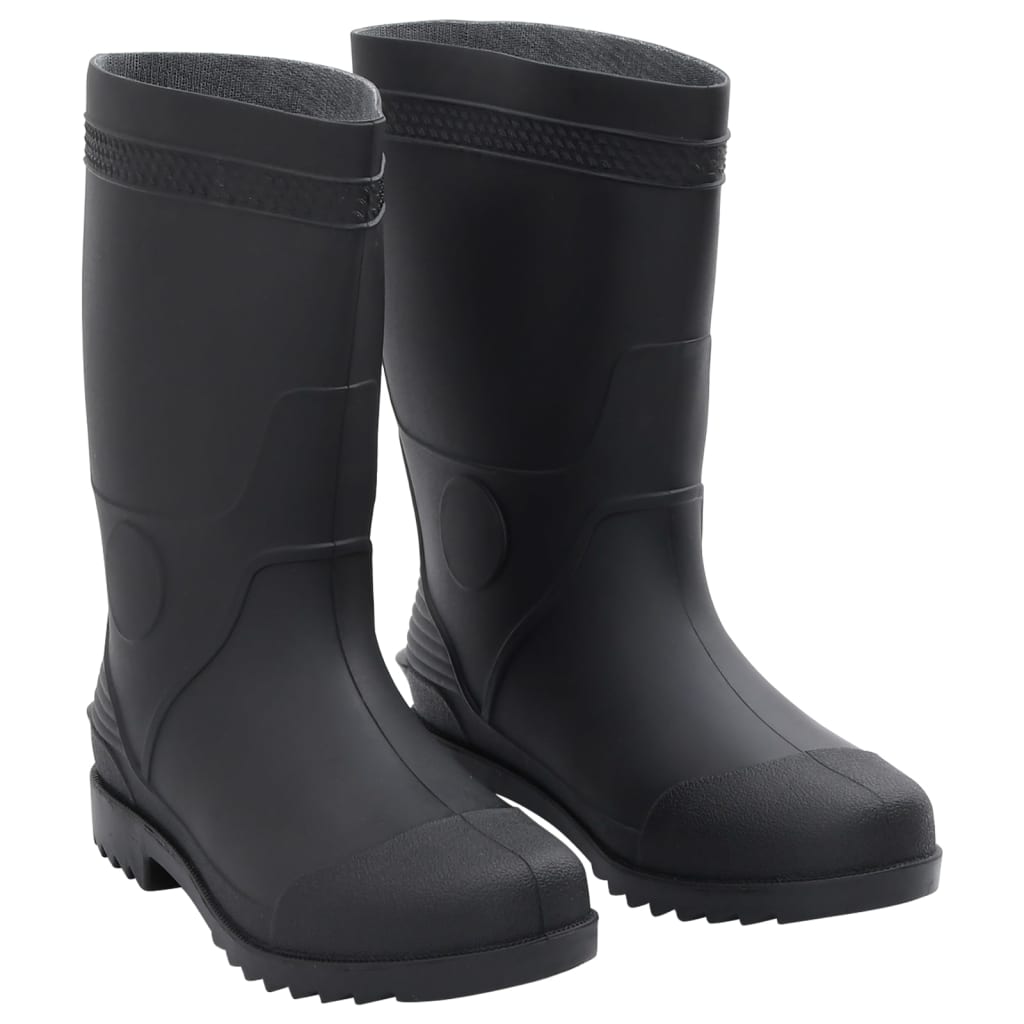 VidaXL Regenstiefel Größe 41 PVC schwarz