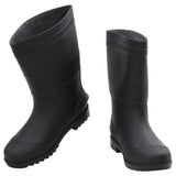 VidaXL Regenstiefel Größe 41 PVC schwarz
