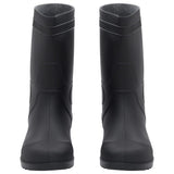 VidaXL Regenstiefel Größe 41 PVC schwarz