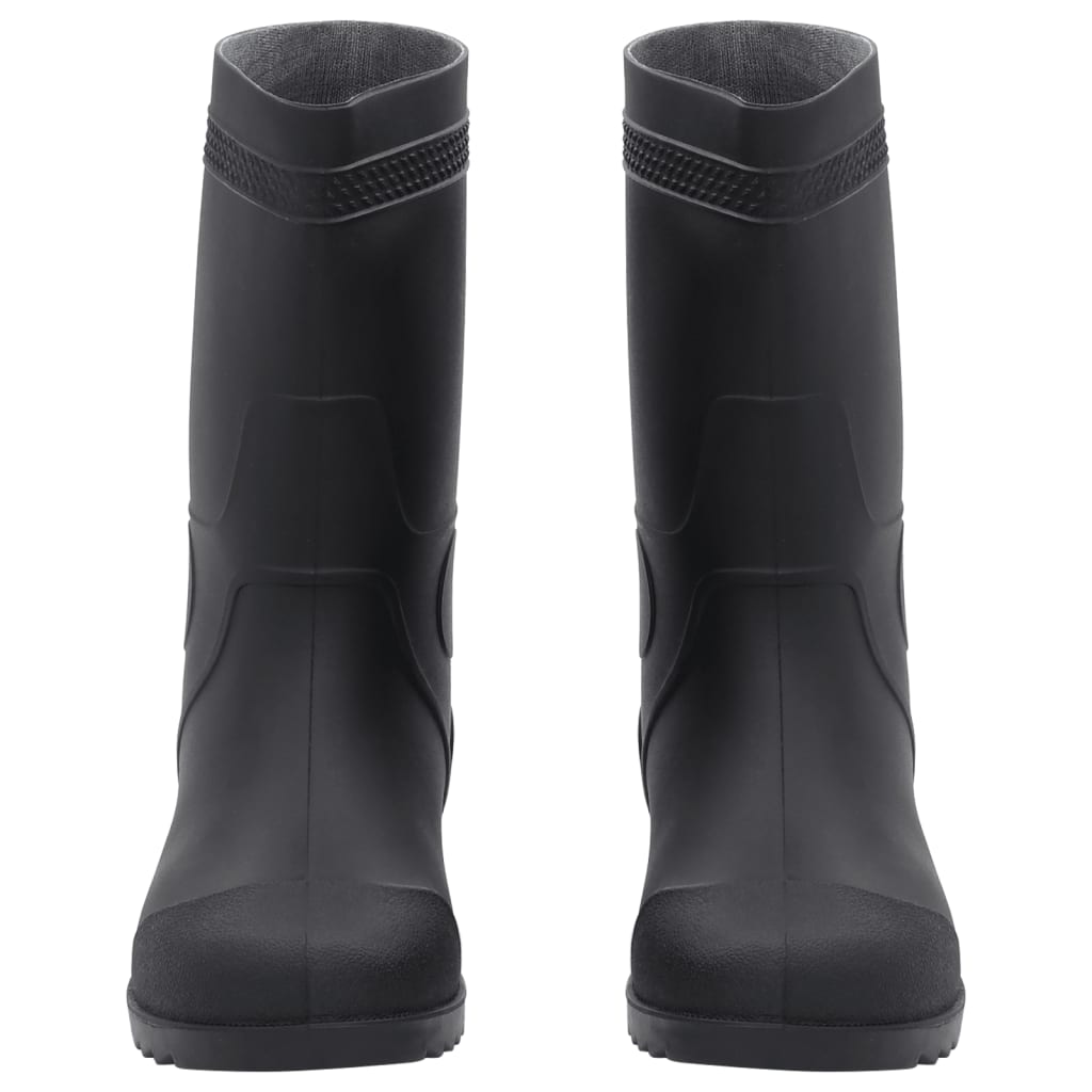 Vidaxl Rain Boots Størrelse 42 PVC Sort