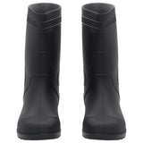 Vidaxl Rain Boots Størrelse 42 PVC Sort