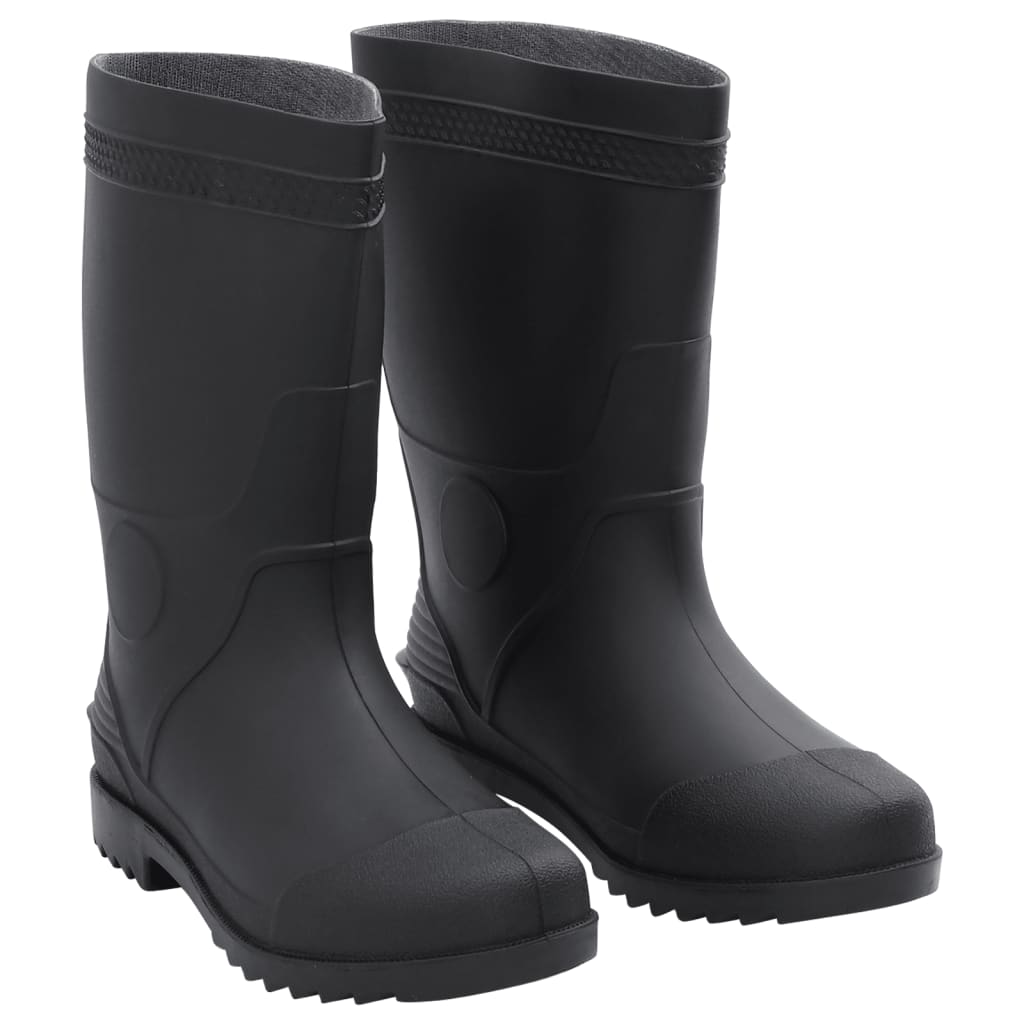 Vidaxl Rainboots Størrelse 43 PVC Sort