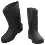 Vidaxl Rainboots Storlek 43 PVC Black