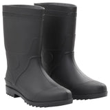 VidaXL Regenstiefel Größe 44 PVC schwarz